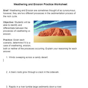 Weathering And Erosion Answer Key Epub