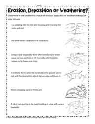 Weathering And Erosion Review Answers PDF