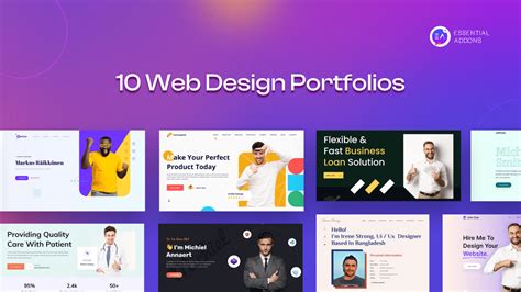 Web Design Portfolio Templates