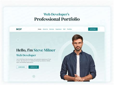 Web Developer Portfolio Templates