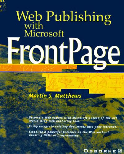 Web Publishing With Microsoft Frontpage 97 Epub