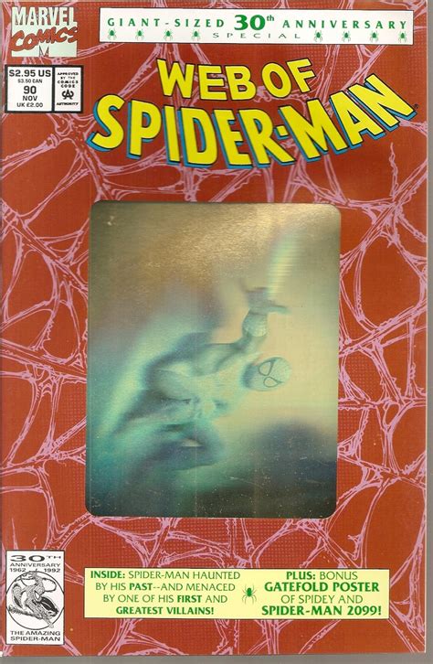 Web of Spider-man 90 30th Anniversary Issue Web of Spider-man Comic Book 90 July Epub