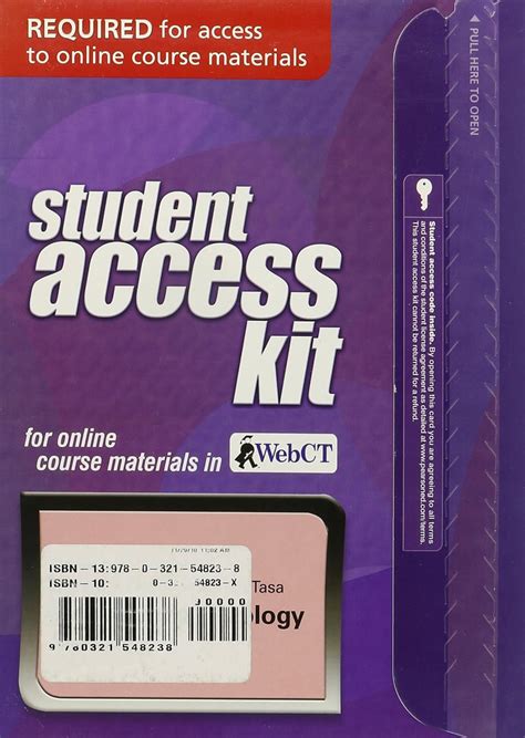 WebCT Student Access Code Kit for Health The Basics Reader