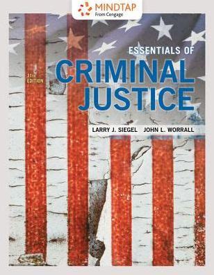 WebTutor™ on Blackboard 1 term 6 months Printed Access Card for Siegel s Essentials of Criminal Justice 7th Epub