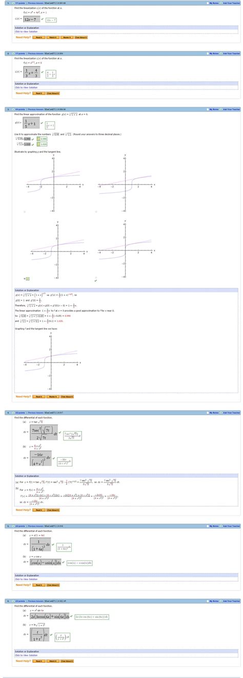 Webassign Calculus Homework Answers Reader