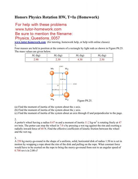 Webassign Homework Answers Physics Doc