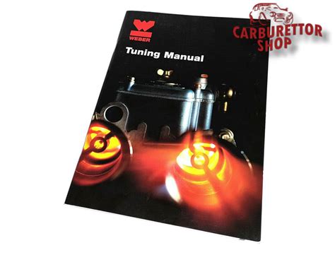 Weber Carburettor Official Tuning Manual Ebook Doc