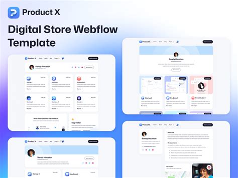 Webflow Store Template