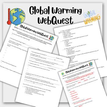 Webquest Global Warming Answer Sheet Kindle Editon