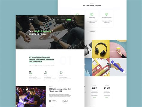 Website Template For Small Business