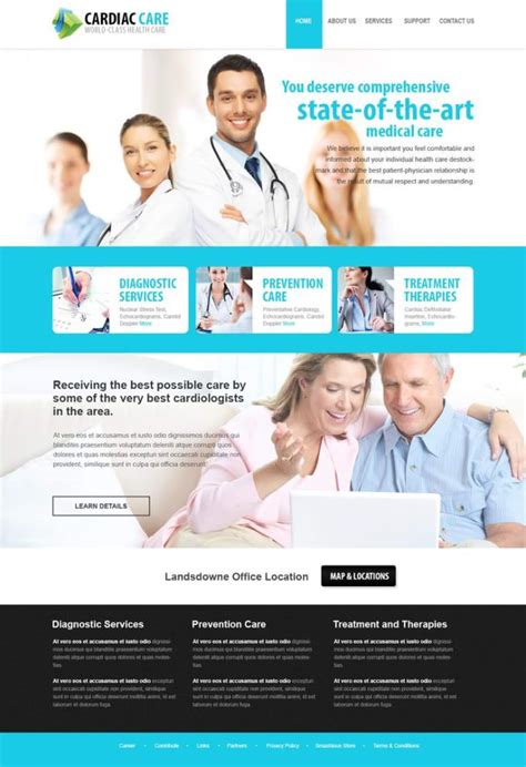 Website Templates For Health And Wellness