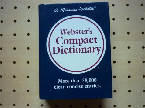 Webster's Compact Dictionary Epub