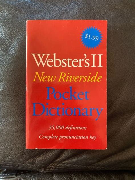 Webster's II Pocket Doc