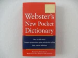 Webster's New Pocket Dictionary PDF