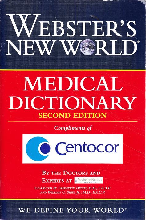 Webster's New World Medical Dictionary Kindle Editon