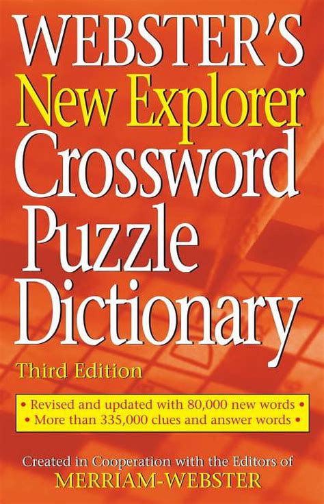 Webster s Crossword Puzzle Dictionary Epub