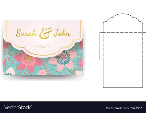 Wedding Envelope Template