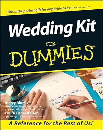 Wedding Kit for Dummies Soft Cover with CDR PDF