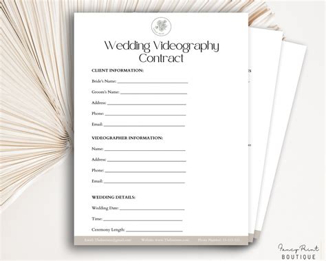 Wedding Videography Template