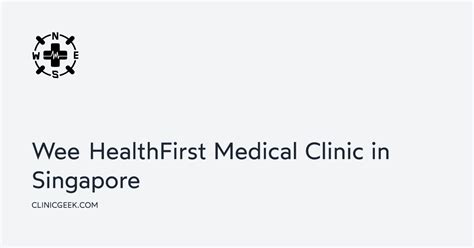 Wee Health First Medical Clinic: Your Guide to Comprehensive Healthcare