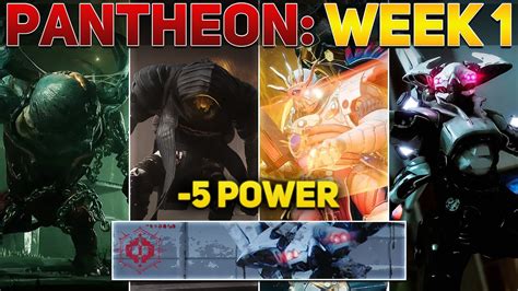 Week 2 of Pantheon Destiny 2