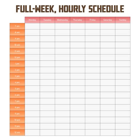 Weekday Hours