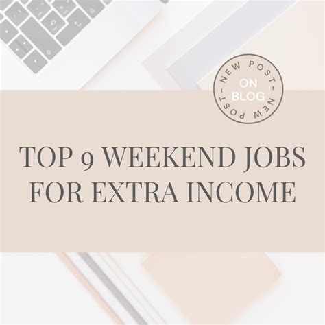 Weekend Jobs Singapore: A Guide to Earning Extra Income