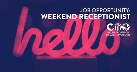 Weekend Reception Work: Tips for Success and Innovation