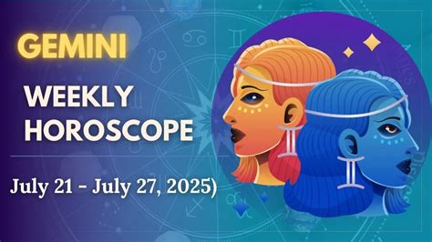Weekly Gemini Career Horoscope