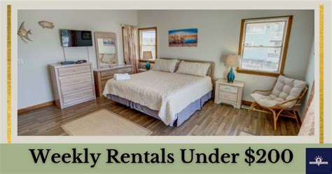 Weekly Rentals Under $200: Affordable Options for Budget Travelers