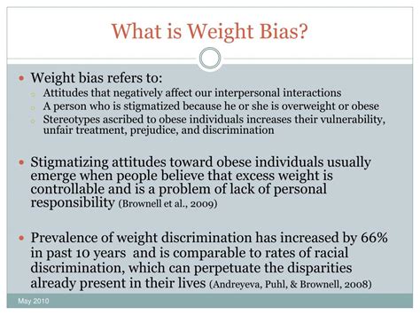 Weight Bias and Health Disparities