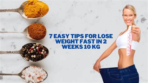 Weight Loss: How to Lose 7 Kg in 2 Weeks