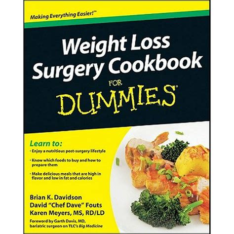 Weight Loss Surgery Cookbook For Dummies Reader