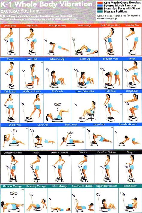 Weight Loss Vibration Plate Exercise Chart