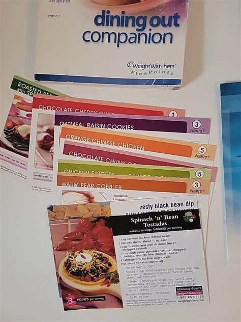 Weight Watchers Dining Out Companion 0013003 1 03 ICP13003 Points values for food served at 60 popular chain restaurants with nearly 2000 new and updated entries Reader