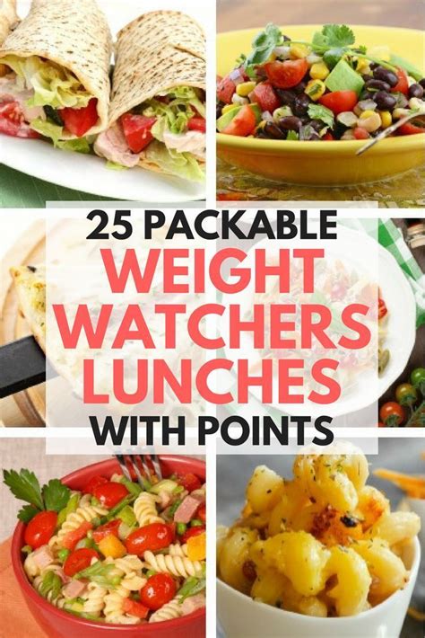 Weight Watchers Quick Lunches to Go Points Value of 7 or Less Doc