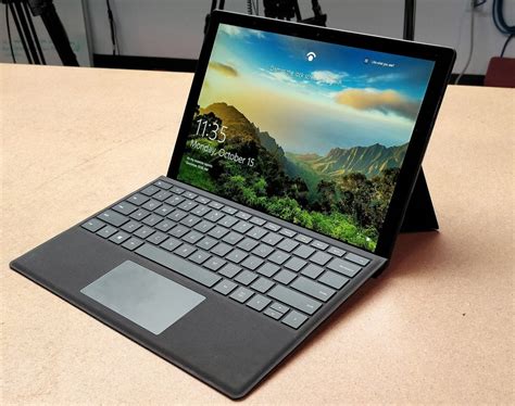 Weight of the Microsoft Surface Pro 6