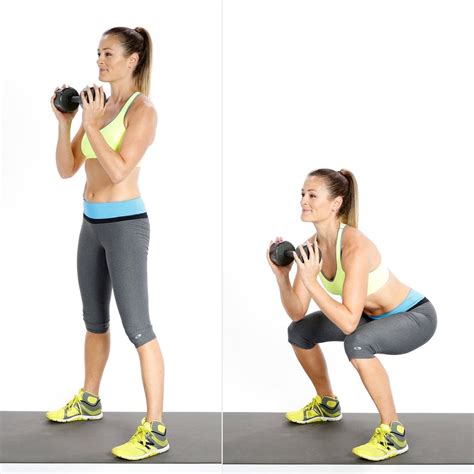 Weighted Squats: