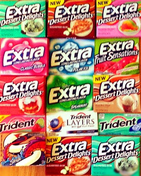 Weird Extra Gum Flavors