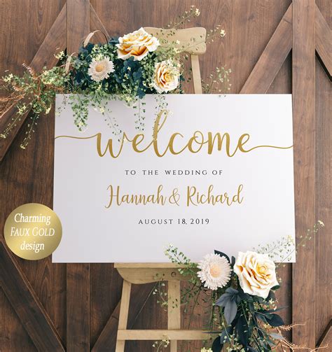 Welcome Sign Templates