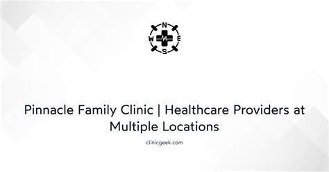 Welcome to Pinnacle Family Clinic: Your Trusted Healthcare Partner in the River Valley