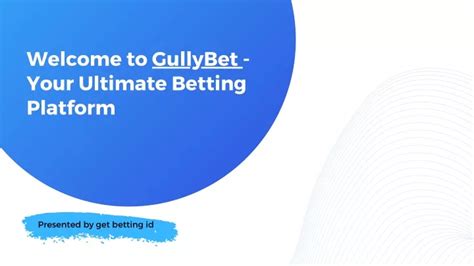 Welcome to gullybet - Your Gateway to Endless Sports Betting Profits