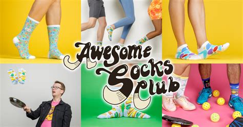 Welcome to the Awesome Socks Club: Step into a World of Extraordinary Footwear