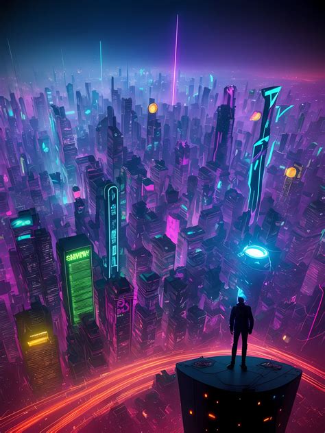 Welcome to the Neon-Lit Metropolis