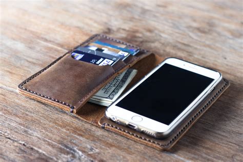 Welcomeuni Fashion Wallet Leather Iphone Reader