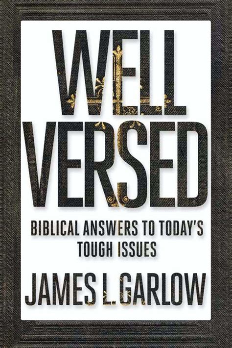 Well Versed Biblical Answers Todays PDF