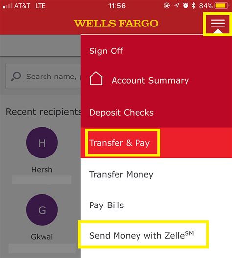 Wells Fargo 2-3-4-5 Easy Bank-to-Bank Transfers