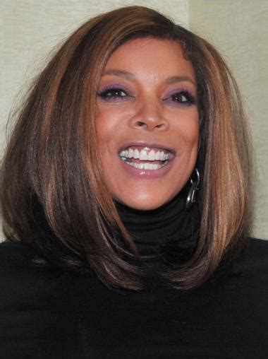 Wendy Williams 16" Straight Shoulder Length Remy Human Hair