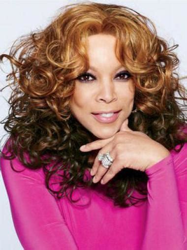 Wendy Williams 18" Curly Shoulder Length Remy Human Hair