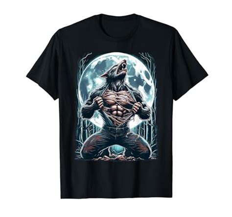 Werewolf Tearing Off Shirt: A Primal Transformation